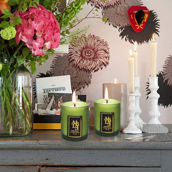 YYHC Scented Candle Gift Set - (6 x 2.2 Oz / 70g) - Soy Wax with Essential Oils