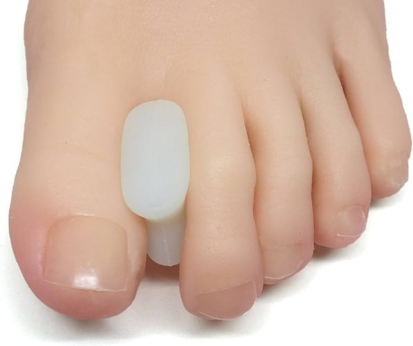 ZenToes 6 Pack Gel Toe Separators with No Loop for Bunions and Corns