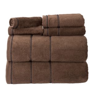 Zero Twist and Soft 6 Piece Set With 2 Bath Towels