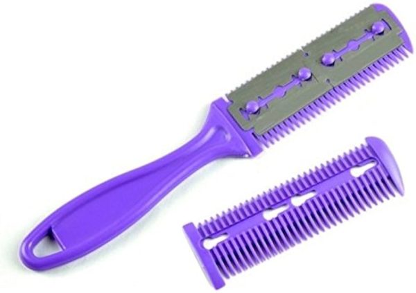 Zinnor Hair Cutter Comb Double Side Haircut Scissors Hair Cutting Comb