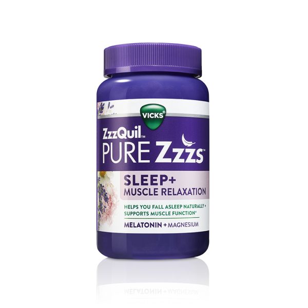 ZzzQuil PURE Zzzs De-Stress and Sleep Melatonin