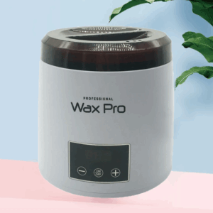 Compact wax melting machine with digital temperature control – perfect for home waxing or professional use with 400ml capacity.