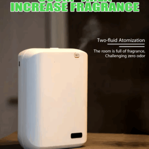 Bluetooth-controlled smart essential oil diffuser with sleek design, perfect for home aromatherapy and relaxation. 